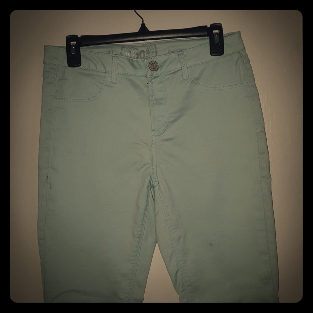 High rise jeggings